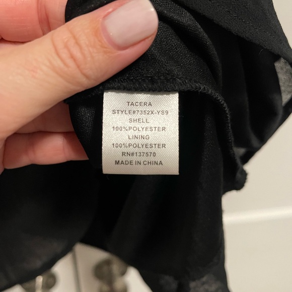 Tacera Black Sleeveless Mini Dress - Picture 7 of 7